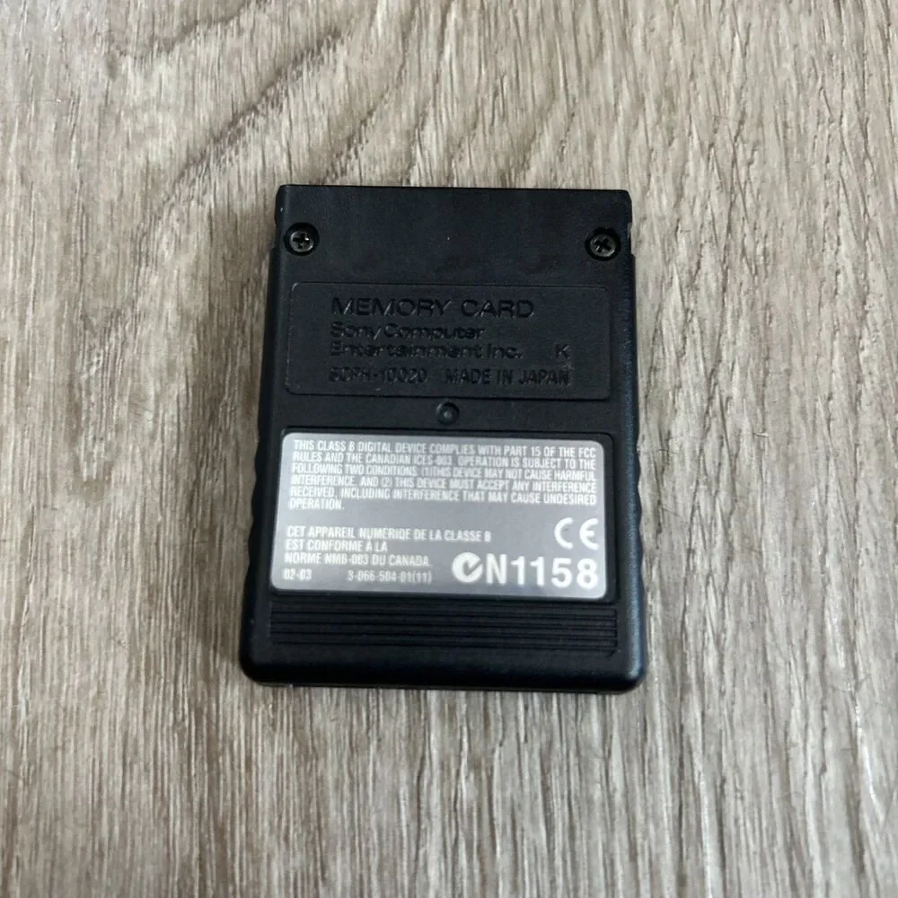 Sony Playstation 2 PS2 Official OEM MagicGate 8mb Memory Card Genuine SCPH-10020